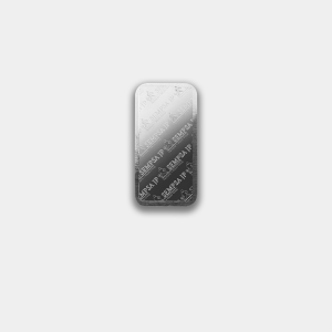 Lingote Acuñado de Platino Fino 999,5 de 10 gr Reverso
