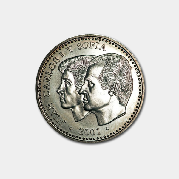 Moneda 2000 pesetas Ultima emision de la peseta