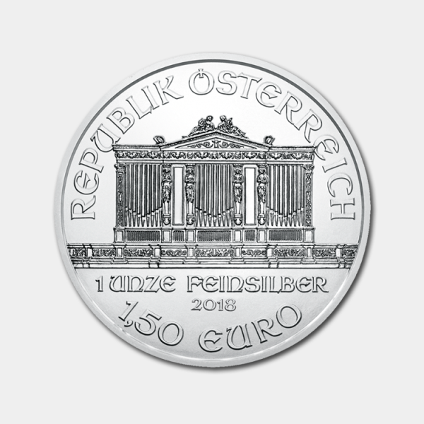 Moneda Filarmonica de Viena Plata