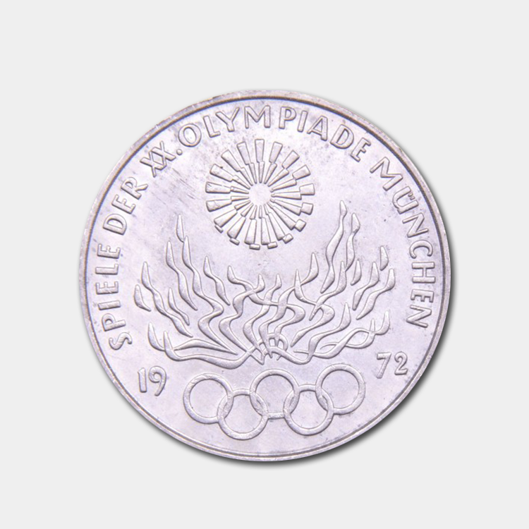 Moneda juegos olimpicos munich 72