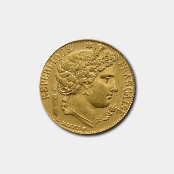 Moneda 20 Francos "Ceres"